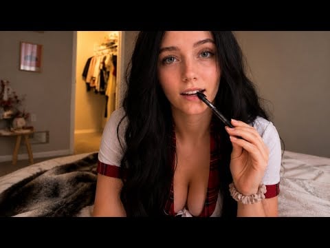 ASMR: The Girl in Your Class Is Obsessed with You 🤍