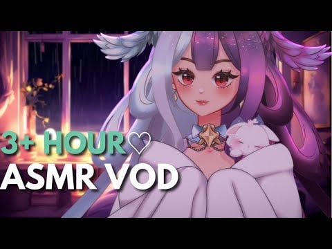 ASMR chatting, tapping, and lots of ear rubbing! (Binaural) (3DIO)