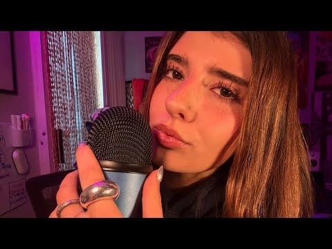 [ASMR] Mouth Sounds, Face Tracing, & Teeth Tapping