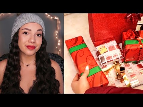 ASMR - Wrap Christmas Gifts With Me! 🎁