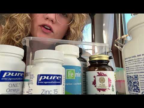 asmr vitamin replenish & mental health chit chat