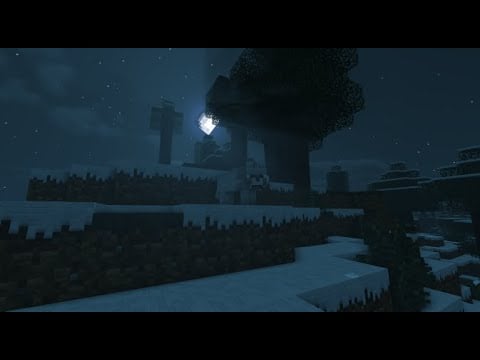 lying under the night sky with a furry wolf/furry asmr