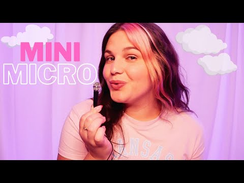 ASMR⎪BRUITS DE BOUCHE avec un MINI MICRO 😍