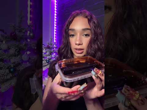Trying lavashak 🫦 #asmr #eatingsounds #eating #lavashak