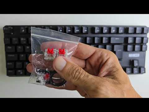 ASMR UNBOXING TECLADO MECÂNICO