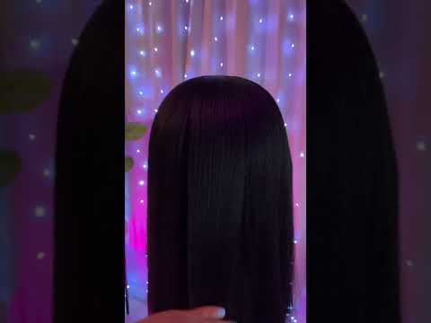 pov: trimming your hair with the cutest little scissors ✂️✨ #asmr #shorts #asmrshorts
