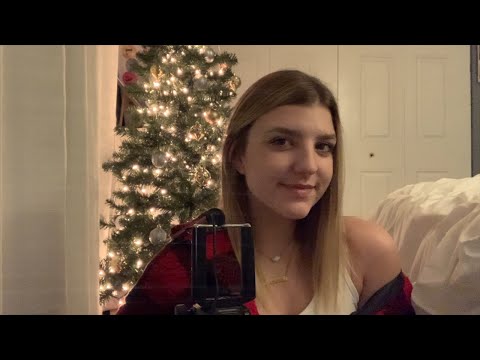 ASMR || Christmas trigger words :)