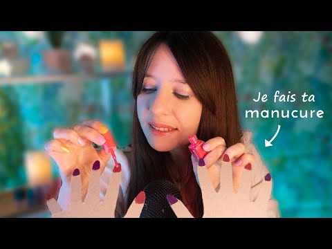 ASMR FR | Roleplay 🌸 Je fais ta manucure printanière🌼