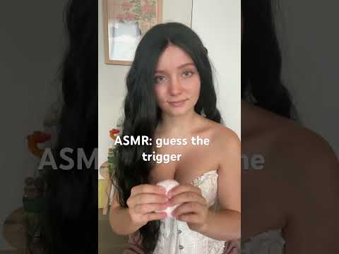 guess the trigger 🤍#asmr #girlfriendasmr #sleepasmr #comfortaudio #whisper