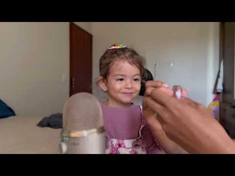 ASMR DA MINHA FILHA 🩷😍