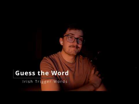 Guess the Word - Irish Gaelic ASMR (Trigger Words)