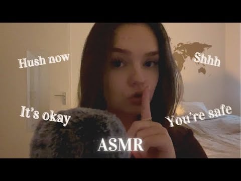 ASMR shhh it's okay | mouth covering | personal attention