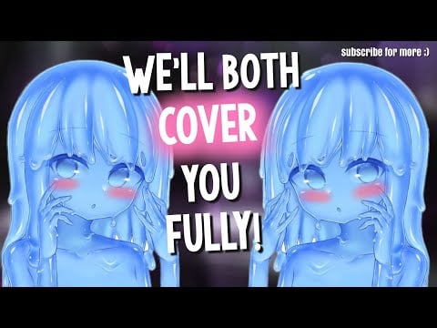 [FF4A] Slime Girl Splits in Two for You! [Inside you | Slimey Self-Collab | Binaural ASMR Trigger]