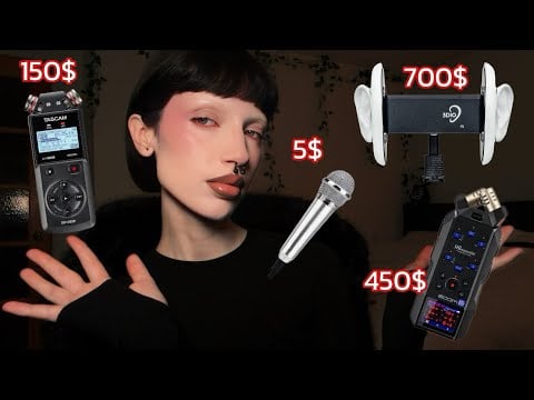 Mouth sounds Battle with All my Mics (6) ASMR