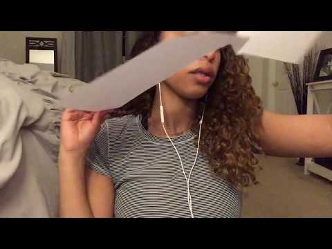 ASMR PAPER TEARING | ASMR LYSS ✨