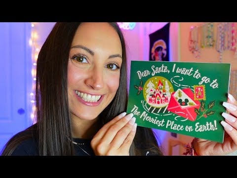 ASMR Helping You Fall Asleep on Christmas Eve 🎄❤️ (LOTS of tapping & tracing)