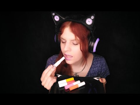 ASMR | Fizz Candy Lipsticks | Swizzles (No Talking) | Eating Sounds