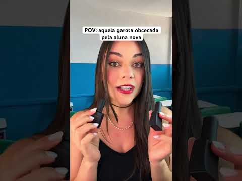 POV: aquela garota obcecada pela aluna nova #asmr #asmrsounds #asmrbrasil