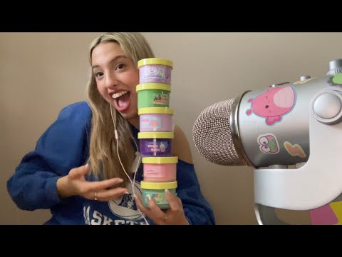 ASMR BEST SLIME EVER….ft. Peachybbies