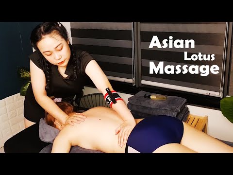 [ASMR ASIAN MASSAGE] BACK, ONLY BACK OIL MASSAGE Part2