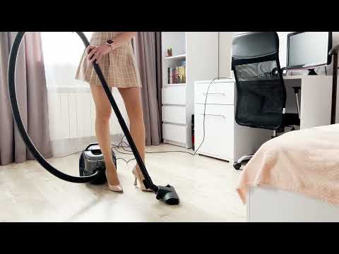 👠🌸 Elegant Cleaning ASMR | Vacuum + High Heel Aesthetic
