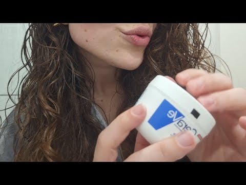 Asmr rápido skincare e tapping