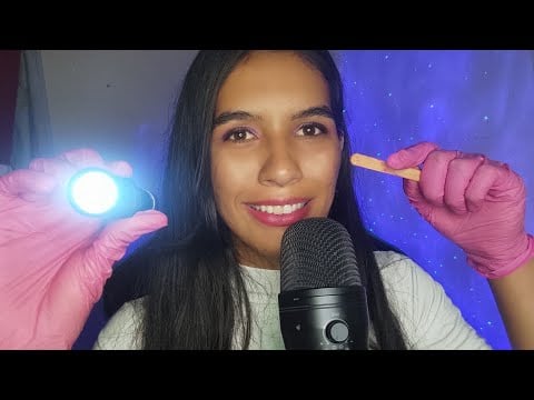 ASMR EXAME DOS NERVOS CRANIANOS PORÉM VOCÊ TEM QUE SEGUIR MINHAS INSTRUÇÕES. Fast