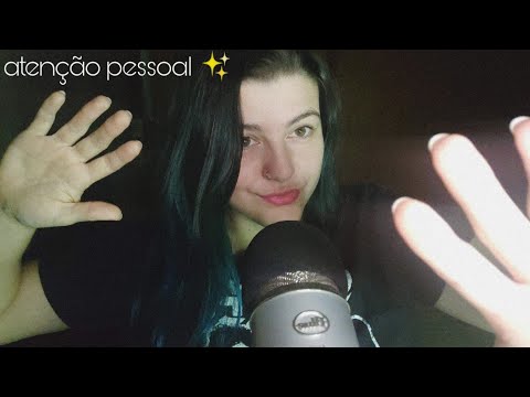 ASMR • tirando energias negativas + relaxamento corporal guiado ❤️