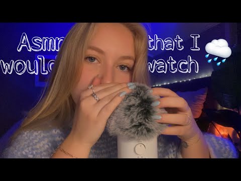 asmr but it is something that I would have watched 🌧💙🌌