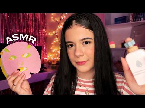 ASMR | SPA COM PRODUTOS DE MADEIRA (skincare e personal attention)