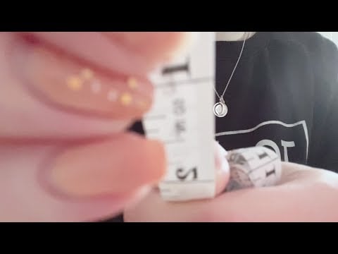 asmr measuring you roleplay (soft spoken)