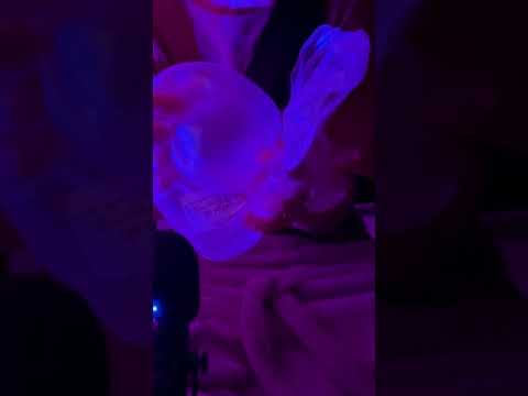 ASMR #plasticbag #shorts  #blowup #notalking 🤭