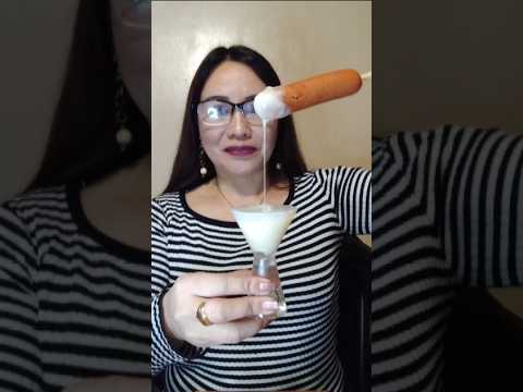 HOTDOG W/ CONDENSED MILK #shortsfeed #food #eatingshow #mukbang #foodshow #viral #everyone #foodie