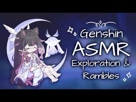 cozy nod-krai quest rambles + exploration ⊹₊⟡⋆ genshin asmr ⊹₊⟡⋆ binaural whispers, hand sounds