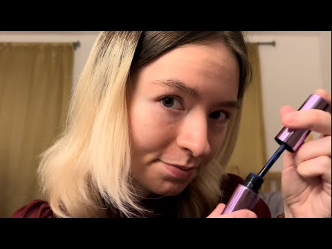 ASMR Doing Your Makeup (Personal Attention & Makeup Sounds!)