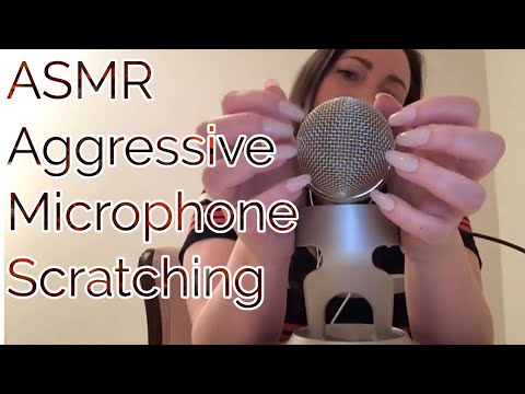 ASMR Aggressive Microphone Scratching