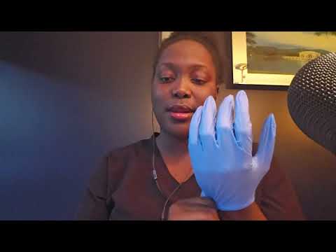 ASMR| Chiropractor Exam and Adjustments | Asmr Massage Latex Gloves