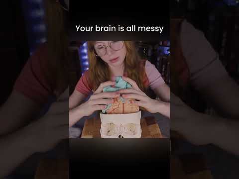 Your brain is all messy #asmr
