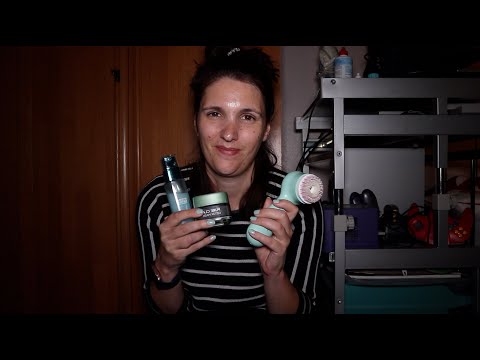 ASMR - My Updated Skincare Routine (tapping, lid sounds)