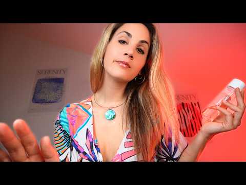 Massaggio intenso viso e spalle con olio | ASMR ITA | Deep Relaxing Face Massage SPA