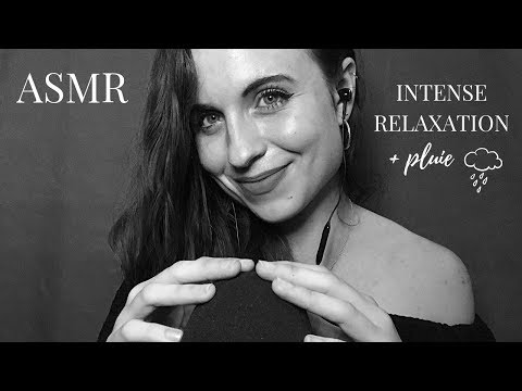 ASMR FRANCAIS 🌙 - Relaxation intense (pluie), un petit moment de douceur juste pour toi ☁️