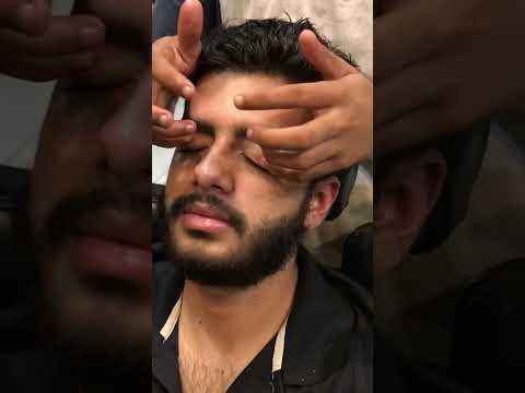 This Massage Feels INSANE 🤯 #streesrelief #calming #barber #massage #facemassage #relaxing #asmr