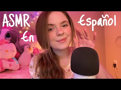 ASMR EN ESPAÑOL | With English Subtitles! Afirmaciones Positivas y Tingly Trigger Words