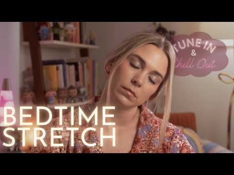 Bedtime Stretching to Fall Asleep Fast 🌙 Gentle Guided Relaxation