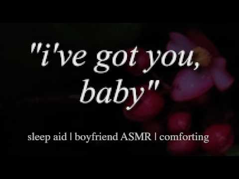 boyfriend whispers you back to sleep [roleplay ASMR] [sleep aid] [comforting] [nightmare comfort]