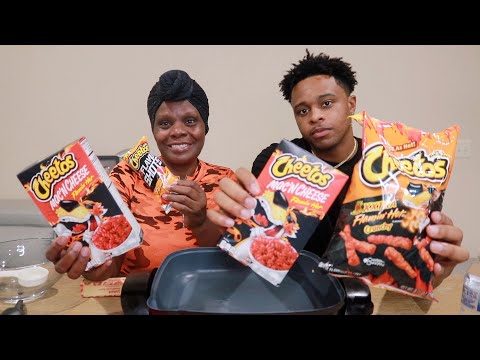 COOKING CHEETO CHEESY MAC N CHEESE XTRA FLAMING HOT