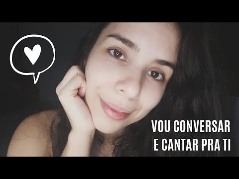 ASMR *TE AJUDANDO COM A ANSIEDADE* com Sussurros, Mouth Sounds, Mic Scratching e Música ❤️