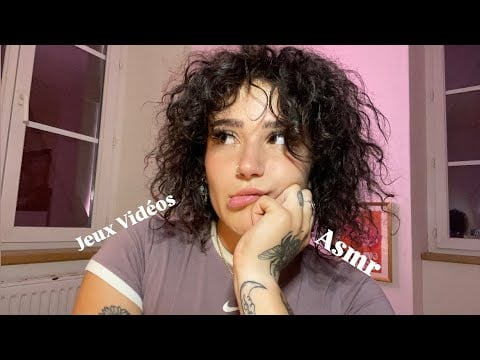 ASMR FR- Je te parle de JEUX VIDÉOS (close up intense et binaural)
