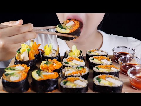 ASMR Keto Gimbap, Rice-Free Carrot Gimbap | Update: I lost 5kg in a month, Minimalism | Diet Mukbang