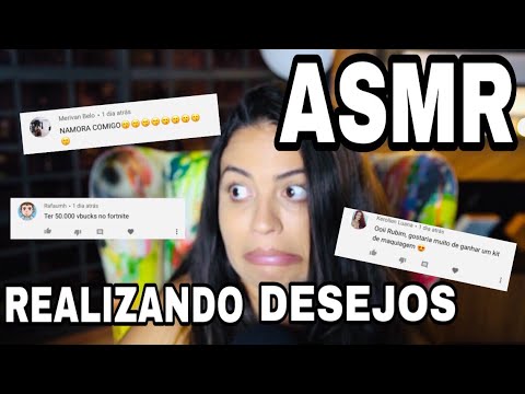 ASMR Realizando desejos de fãs | ASMR Talk Show com Taíssa Rubim EP #2